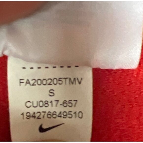 Nike Therma Victory Golf Quarter Zip Pull Over Red Women's Shirt Size Small - Picture 9 of 9
